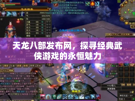 天龙八部发布网，探寻经典武侠游戏的永恒魅力