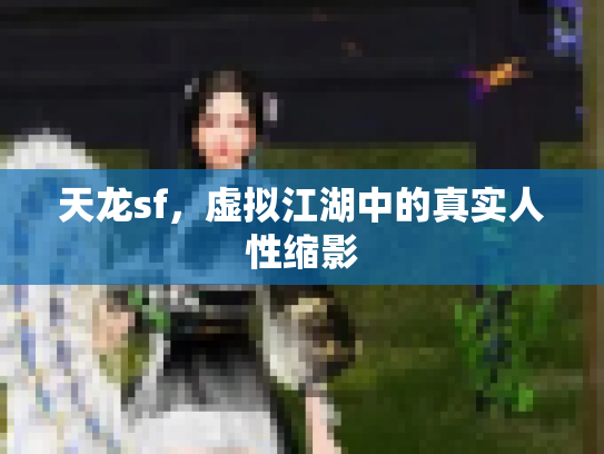 天龙sf，虚拟江湖中的真实人性缩影
