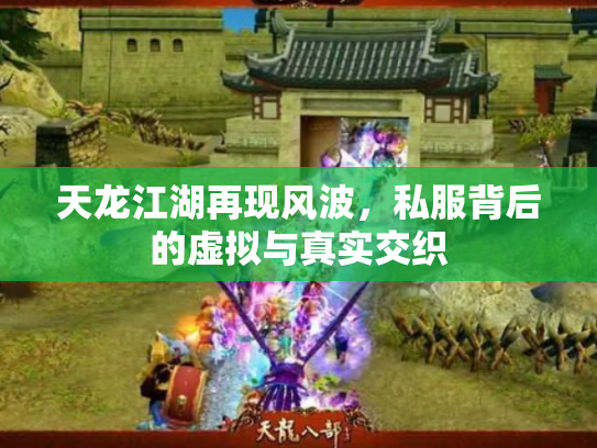 天龙江湖再现风波，私服背后的虚拟与真实交织