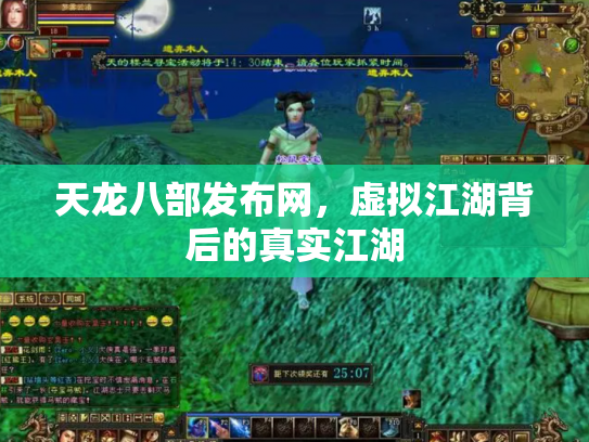 天龙八部发布网，虚拟江湖背后的真实江湖