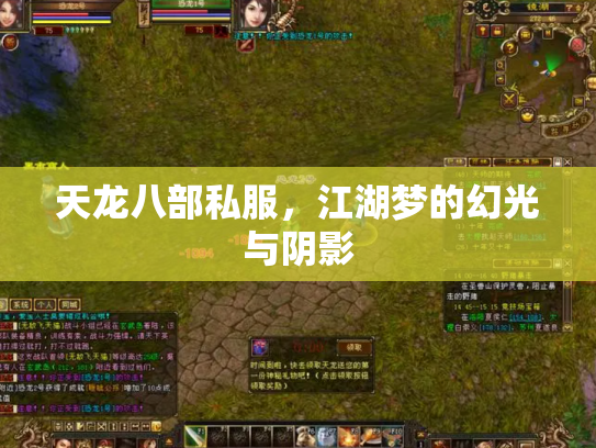 天龙八部私服，江湖梦的幻光与阴影
