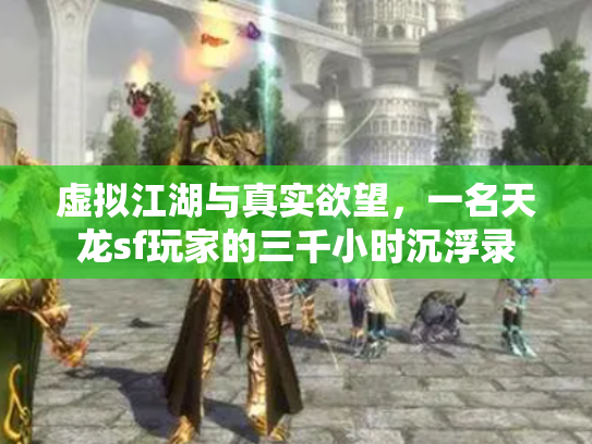 虚拟江湖与真实欲望，一名天龙sf玩家的三千小时沉浮录