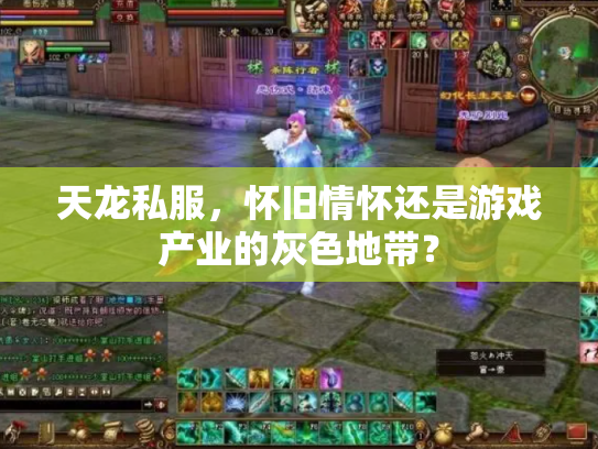 天龙私服，怀旧情怀还是游戏产业的灰色地带？