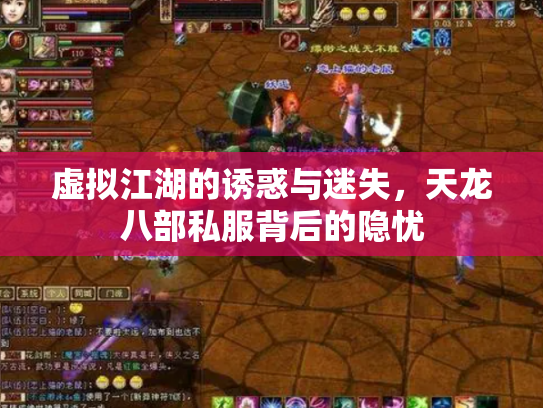 虚拟江湖的诱惑与迷失，天龙八部私服背后的隐忧