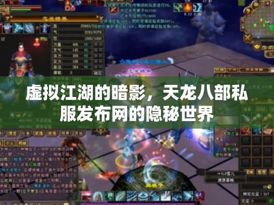 虚拟江湖的暗影，天龙八部私服发布网的隐秘世界