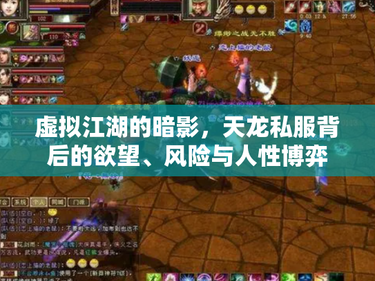 虚拟江湖的暗影，天龙私服背后的欲望、风险与人性博弈