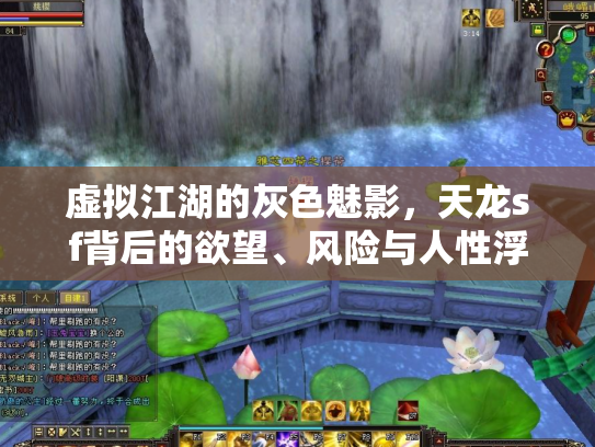 虚拟江湖的灰色魅影，天龙sf背后的欲望、风险与人性浮世绘
