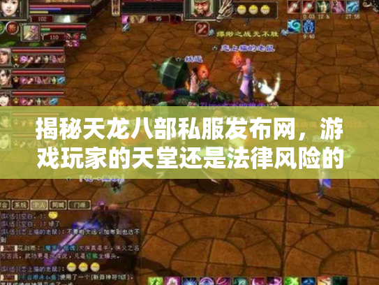 揭秘天龙八部私服发布网，游戏玩家的天堂还是法律风险的陷阱？