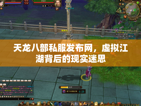 天龙八部私服发布网，虚拟江湖背后的现实迷思