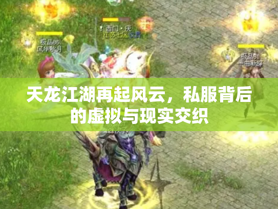 天龙江湖再起风云，私服背后的虚拟与现实交织