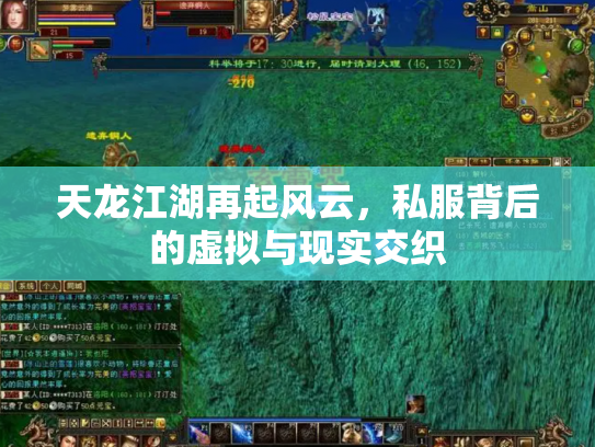 天龙江湖再起风云，私服背后的虚拟与现实交织