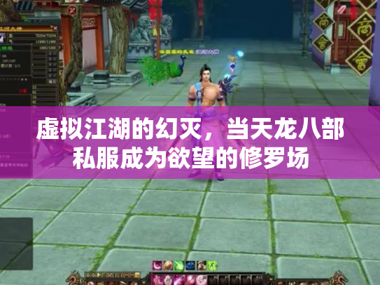 虚拟江湖的幻灭，当天龙八部私服成为欲望的修罗场