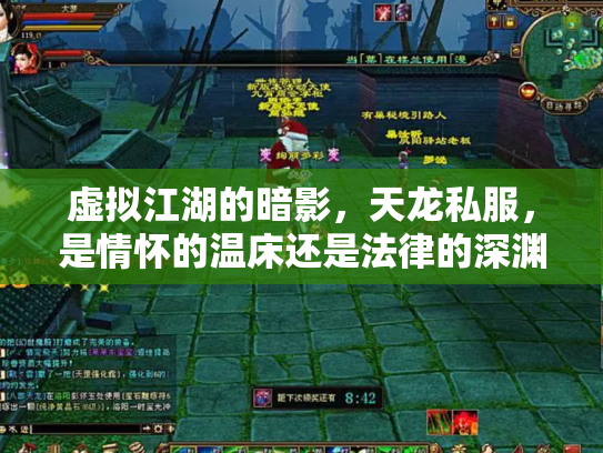 虚拟江湖的暗影，天龙私服，是情怀的温床还是法律的深渊？