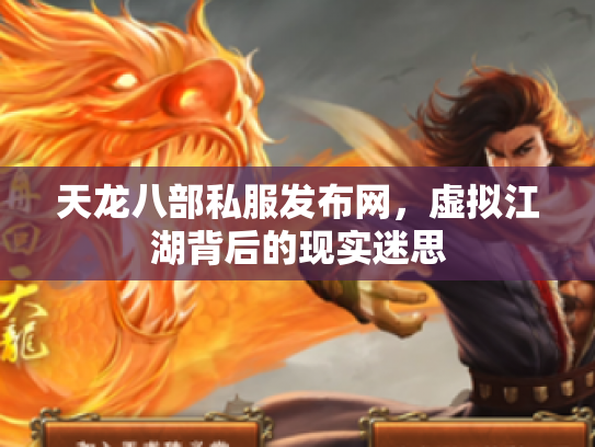 天龙八部私服发布网，虚拟江湖背后的现实迷思