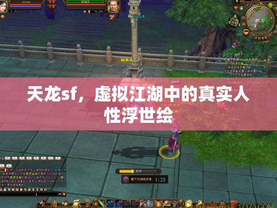 天龙sf，虚拟江湖中的真实人性浮世绘