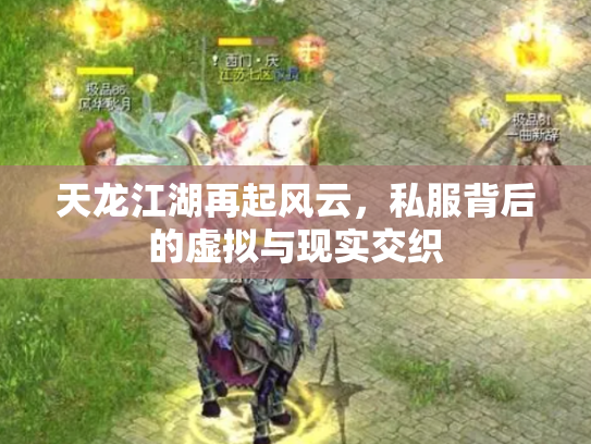 天龙江湖再起风云，私服背后的虚拟与现实交织