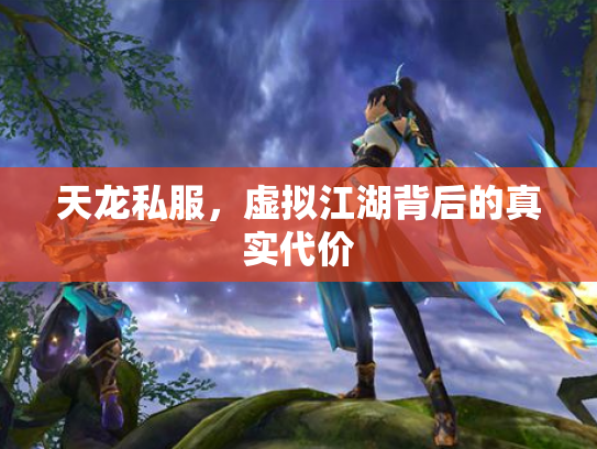 天龙私服，虚拟江湖背后的真实代价