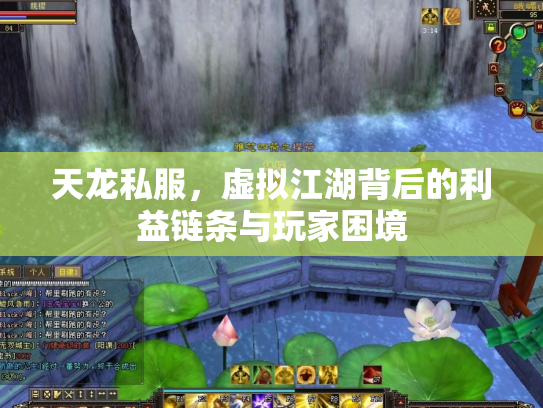 天龙私服，虚拟江湖背后的利益链条与玩家困境