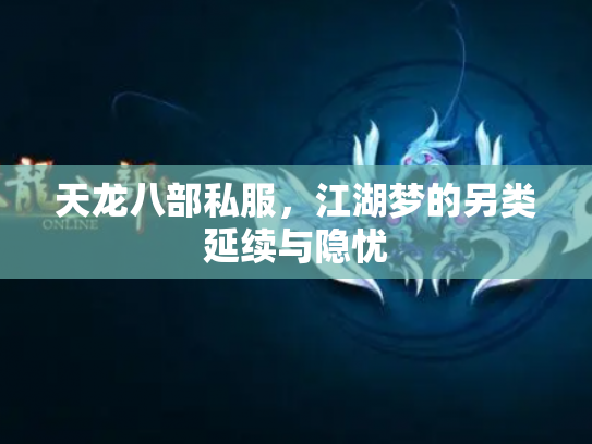 天龙八部私服，江湖梦的另类延续与隐忧