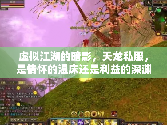 虚拟江湖的暗影，天龙私服，是情怀的温床还是利益的深渊？