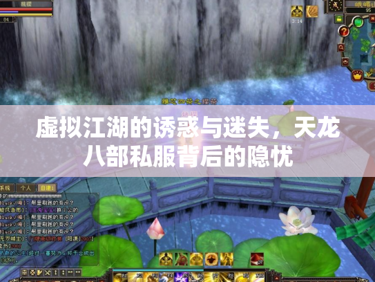 虚拟江湖的诱惑与迷失，天龙八部私服背后的隐忧