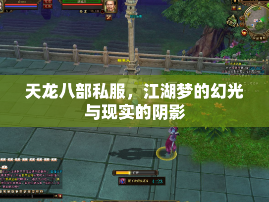 天龙八部私服，江湖梦的幻光与现实的阴影