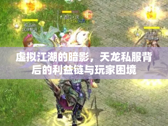 虚拟江湖的暗影，天龙私服背后的利益链与玩家困境