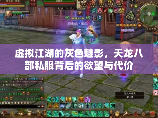 虚拟江湖的灰色魅影，天龙八部私服背后的欲望与代价