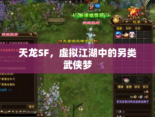 天龙SF，虚拟江湖中的另类武侠梦