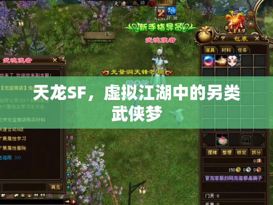 天龙SF，虚拟江湖中的另类武侠梦