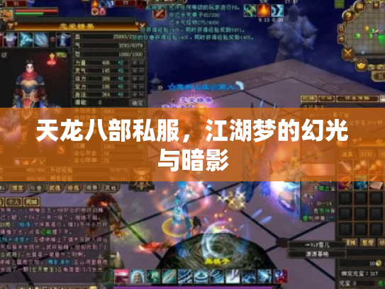 天龙八部私服，江湖梦的幻光与暗影