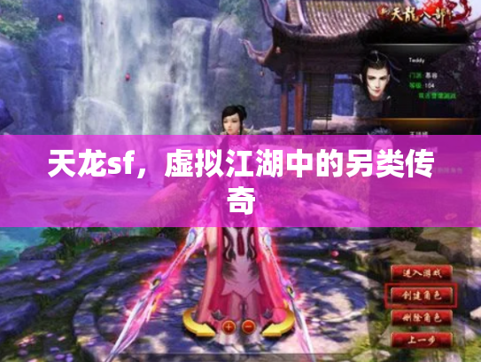 天龙sf，虚拟江湖中的另类传奇