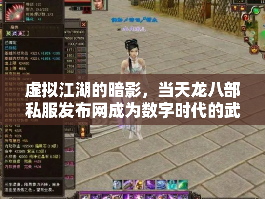 虚拟江湖的暗影，当天龙八部私服发布网成为数字时代的武林禁地