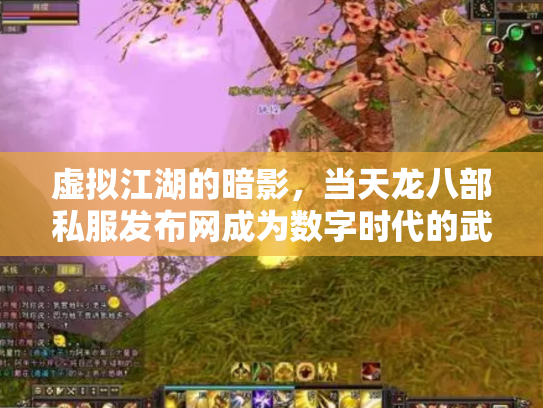 虚拟江湖的暗影，当天龙八部私服发布网成为数字时代的武林禁地