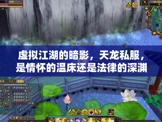 虚拟江湖的暗影，天龙私服，是情怀的温床还是法律的深渊？