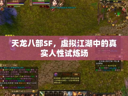 天龙八部SF，虚拟江湖中的真实人性试炼场