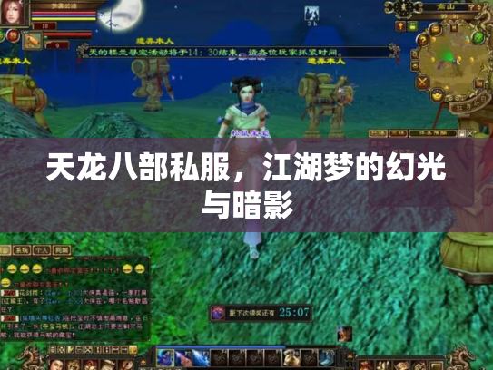 天龙八部私服，江湖梦的幻光与暗影