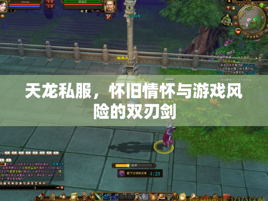 天龙私服，怀旧情怀与游戏风险的双刃剑