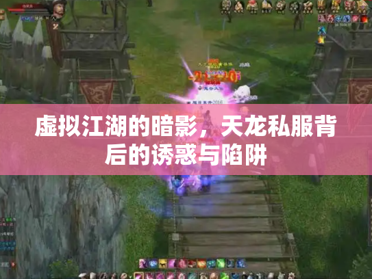 虚拟江湖的暗影，天龙私服背后的诱惑与陷阱