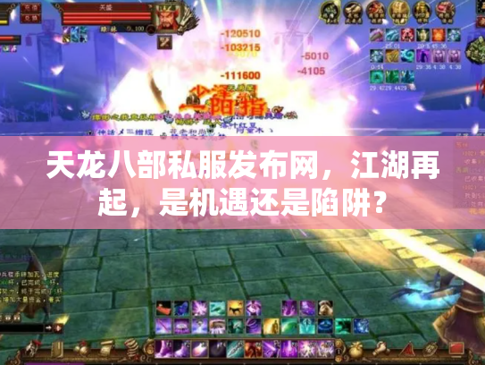 天龙八部私服发布网，江湖再起，是机遇还是陷阱？