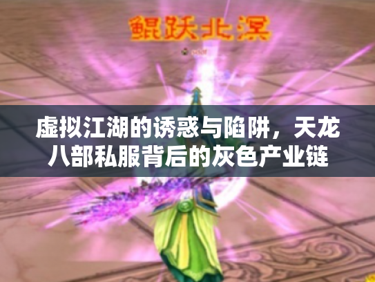 虚拟江湖的诱惑与陷阱，天龙八部私服背后的灰色产业链