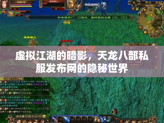 虚拟江湖的暗影，天龙八部私服发布网的隐秘世界