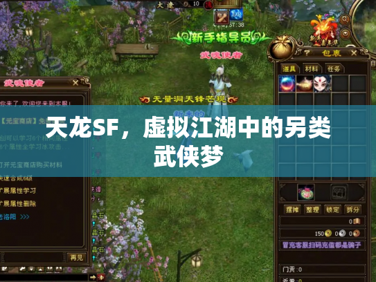 天龙SF，虚拟江湖中的另类武侠梦