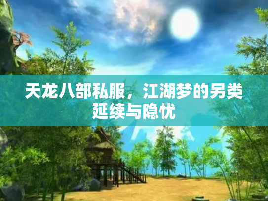 天龙八部私服，江湖梦的另类延续与隐忧