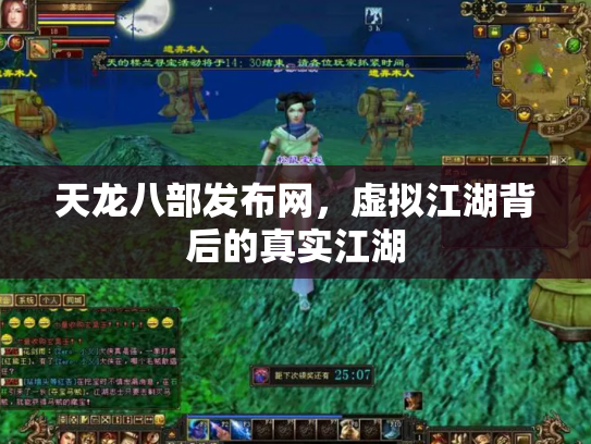 天龙八部发布网，虚拟江湖背后的真实江湖