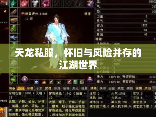天龙私服，怀旧与风险并存的江湖世界