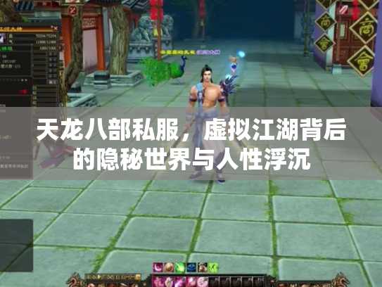 天龙八部私服，虚拟江湖背后的隐秘世界与人性浮沉