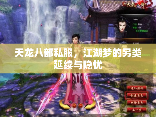 天龙八部私服，江湖梦的另类延续与隐忧