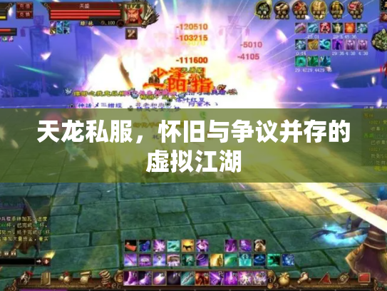 天龙私服，怀旧与争议并存的虚拟江湖