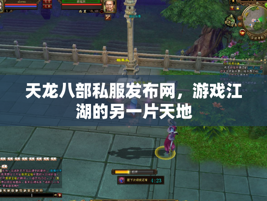 天龙八部私服发布网，游戏江湖的另一片天地